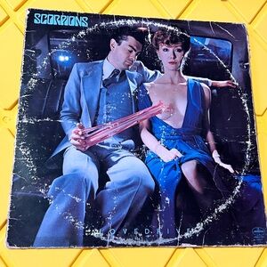 Scorpions Lovedrive 1979 Mercury SRM-1-3795 US Press OG Cover MASTERDISK VG+/G+